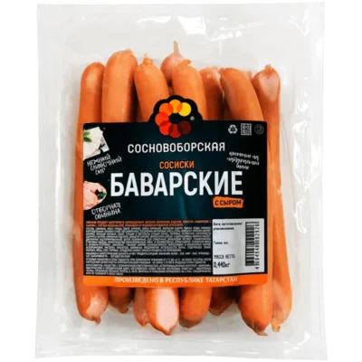 Сосиски "Баварские" с сыром