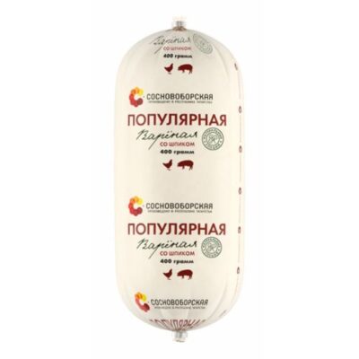 Колбаса "Популярная" ,вареная